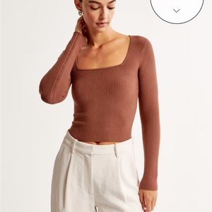 Abercrombie and fitch womens long sleeve small